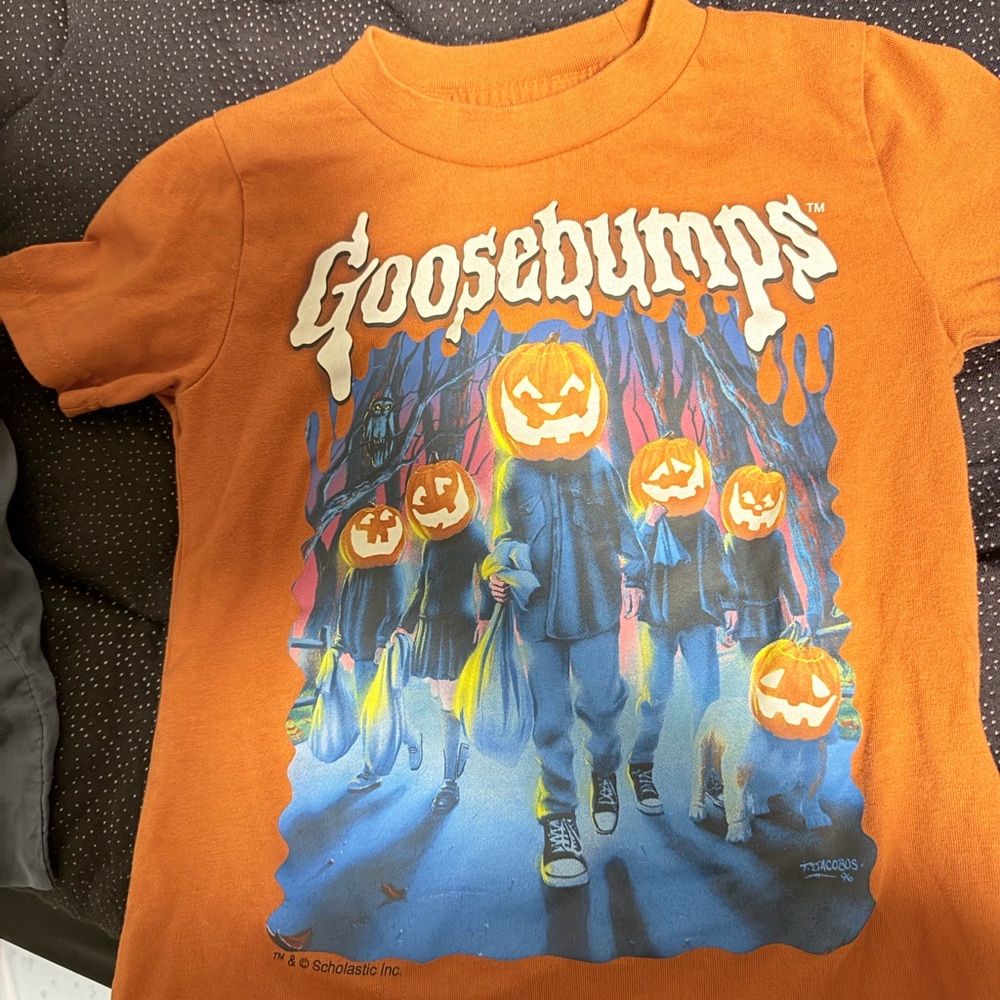 Abercrombie Kids Goosebumps Tee - Orange